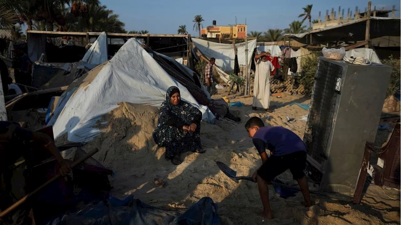 Israeli airstrike on Gaza tent camp kills at least 19, Palestinians say