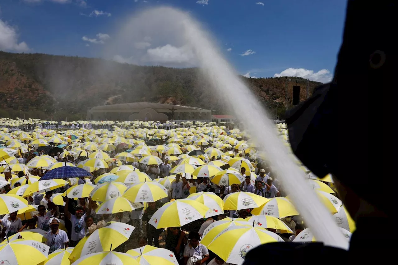 Au Timor oriental, ferveur et chaleur pour une messe historique du pape