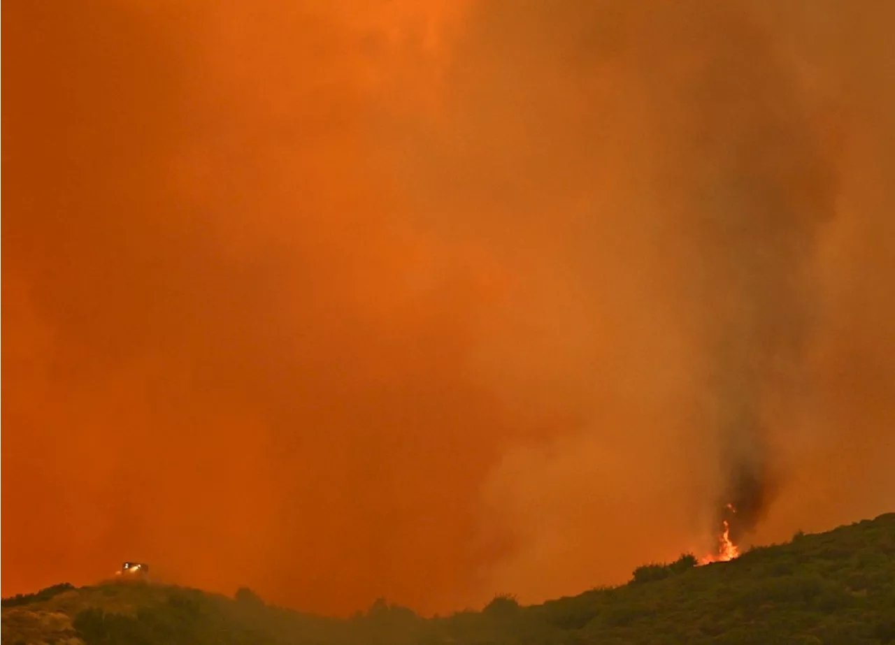 Attempt to protect Big Bear from Line fire is ‘looking good,’ fire official says