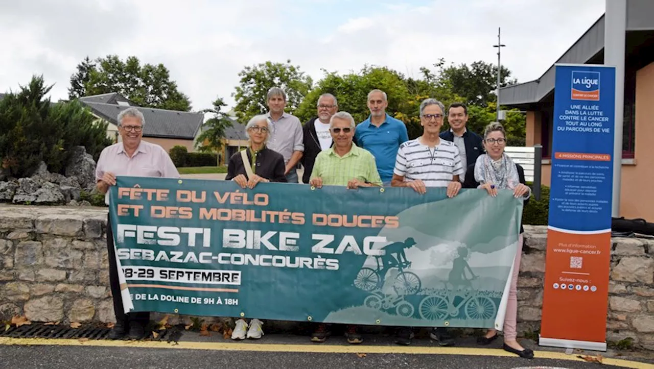 La fête du vélo lance en douceur Octobre rose à Sébazac-Concourès