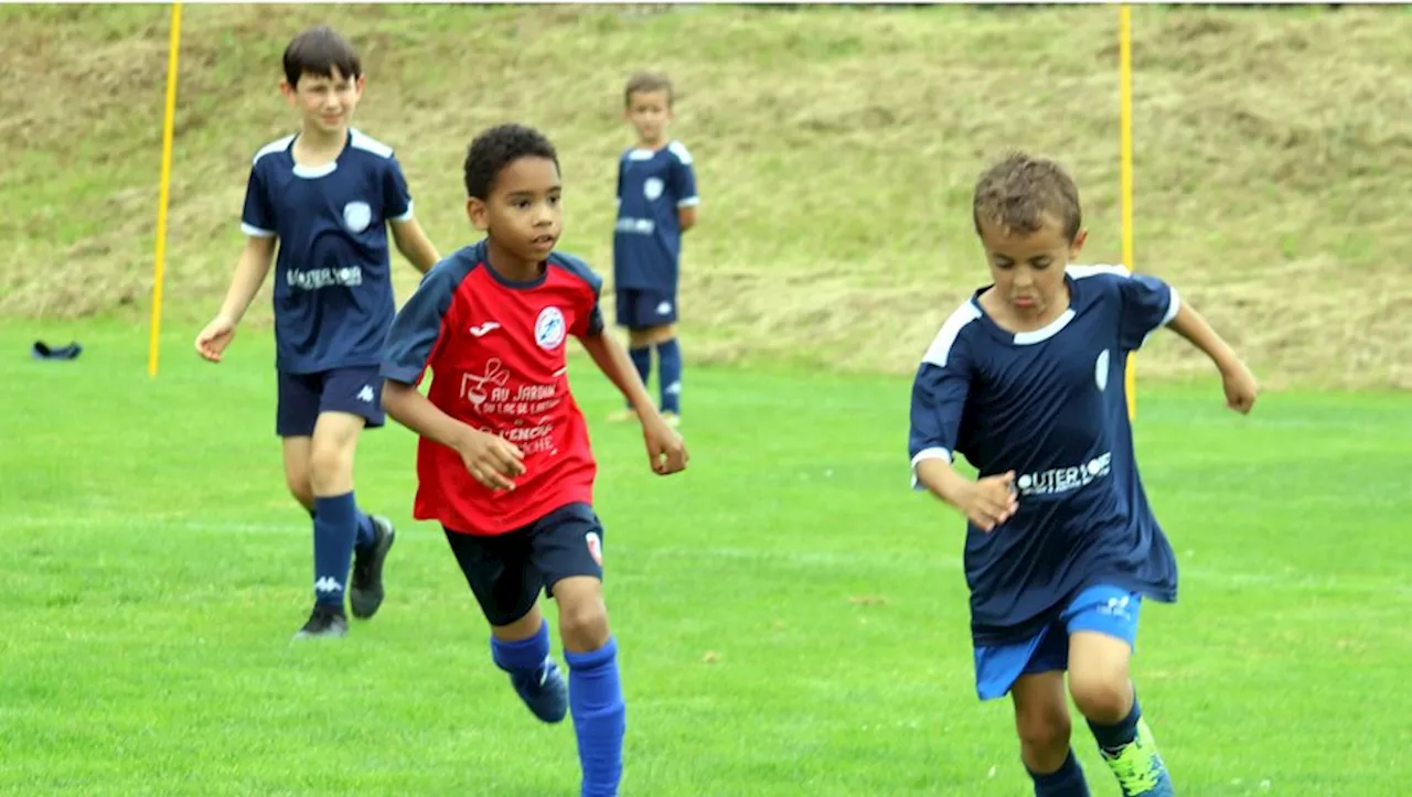 Les plus petits de Cahors Foot ont aussi repris l’entraînement