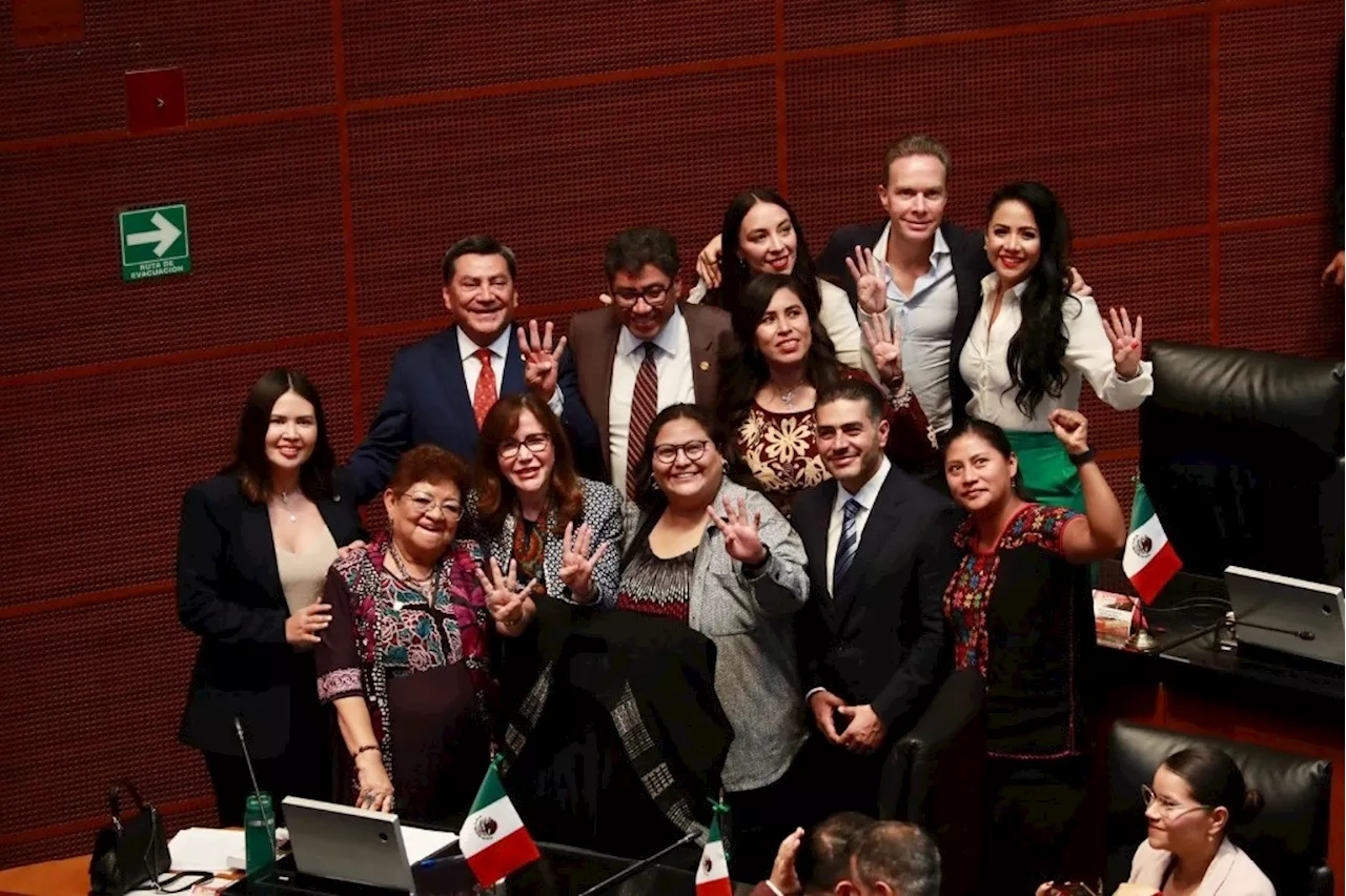 Morena alcanza en el Senado mayoría calificada para reforma judicial