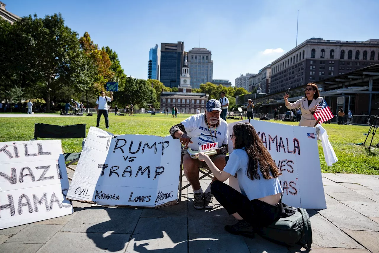 'C'est un symbole', à Philadelphie les habitants enthousiastes à quelques heures du débat