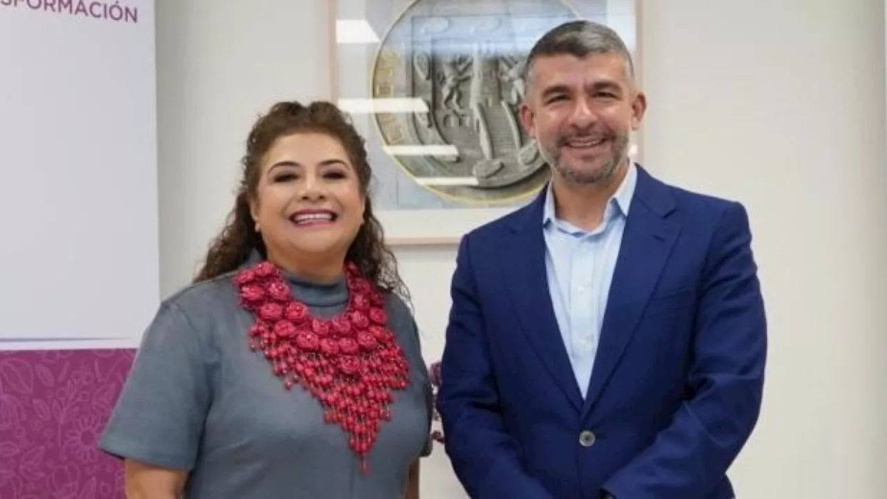 Clara Brugada y Mauricio Tabe buscan 'trabajar en causas comunes' para habitantes de MH