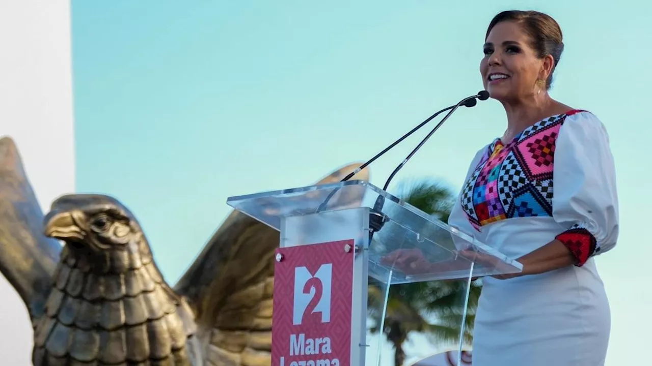 Mara Lezama presume liderazgo económico y reducción de la deuda en Quintana Roo