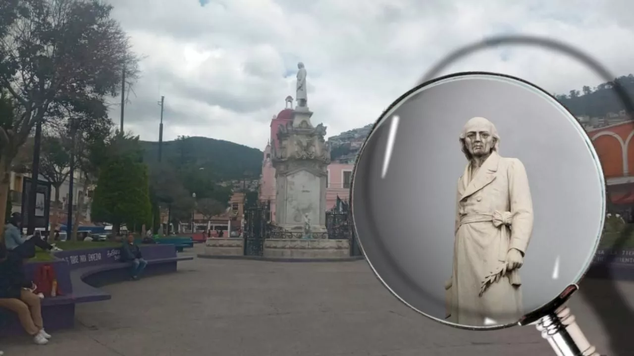 Grito de Independencia: la curiosa estatua de Miguel Hidalgo en Pachuca que “llora”