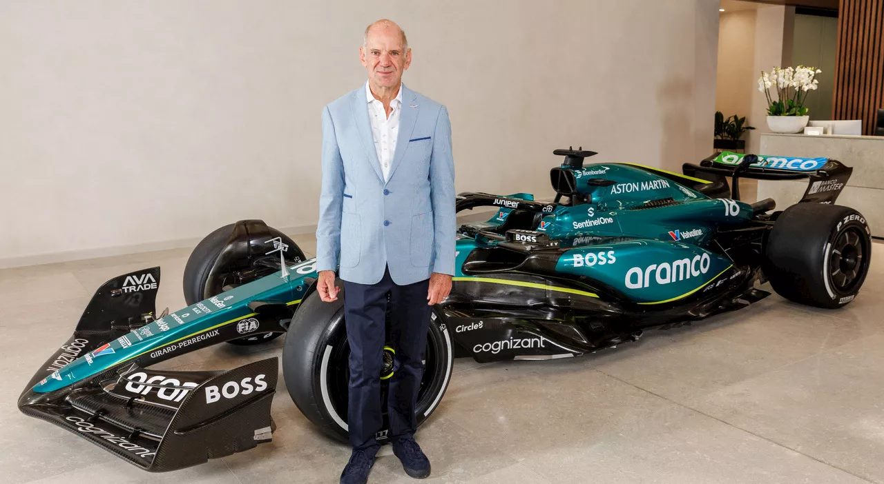 Newey-Aston Martin, una nuova era: il mago della F1 firma un contratto di 5 anni. «Lusingato dall'interesse de