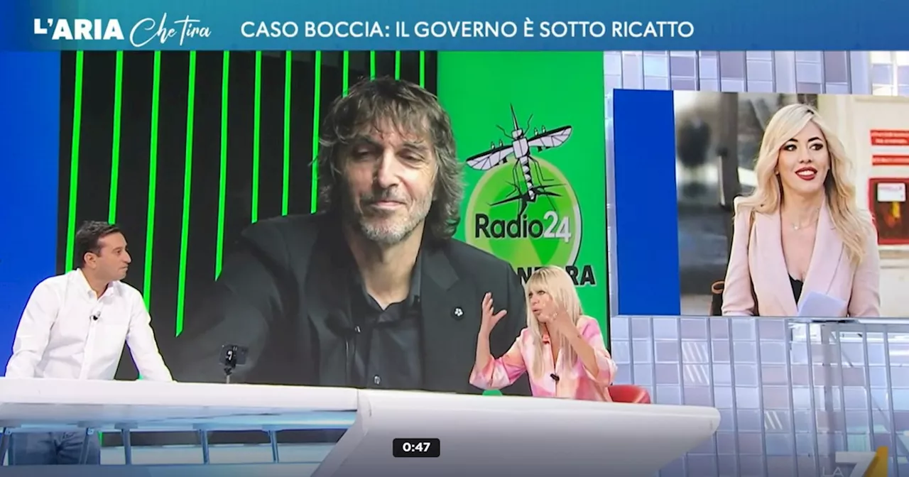 Alessandra Mussolini gela Parenzo e Malaguti: "Senza 'sta sbocciata, non sapevate di cosa parlare"