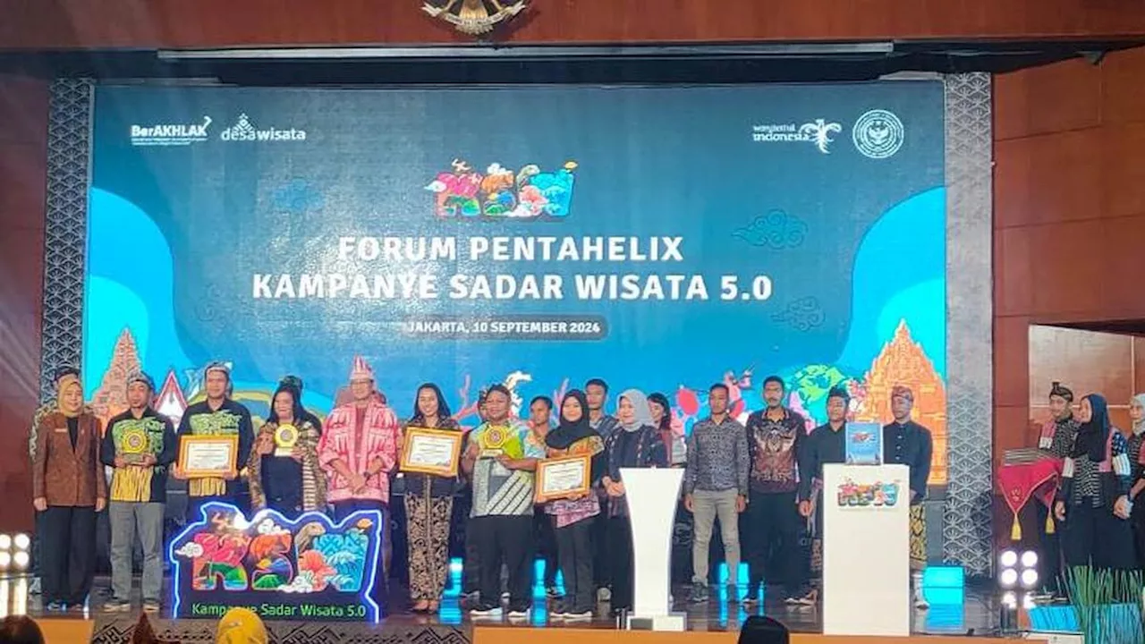 Penghargaan Desa Wisata Terbaik yang Berkelanjutan di 6 Destinasi Prioritas, Salah Satunya Diraih Desa Tertingi di Indonesia