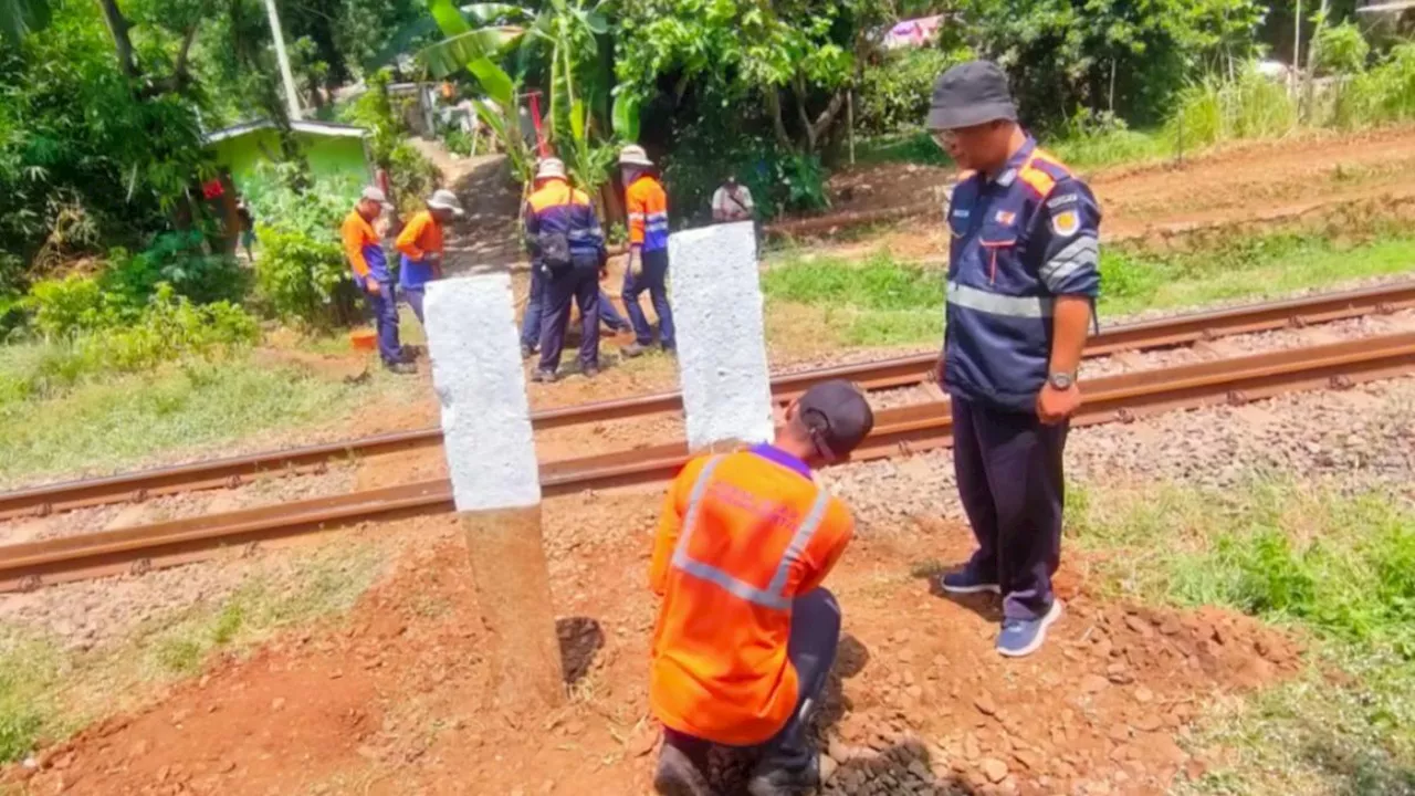 Tekan Angka Kecelakaan, PT KAI Daop 2 Bandung Tutup 2 Perlintasan Sebidang Liar