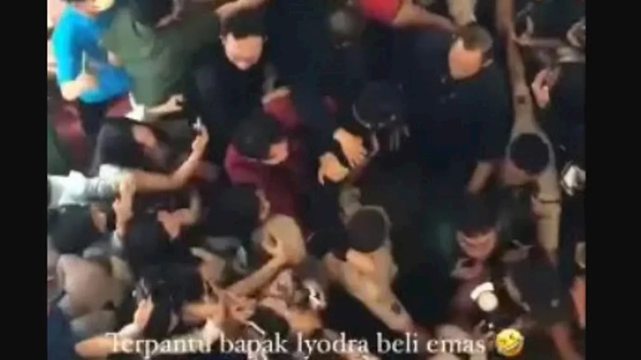 Viral Video Lyodra Dikerubungi Fans di Mal Hingga Susah Jalan, Ayahnya Malah Asyik di Toko Emas