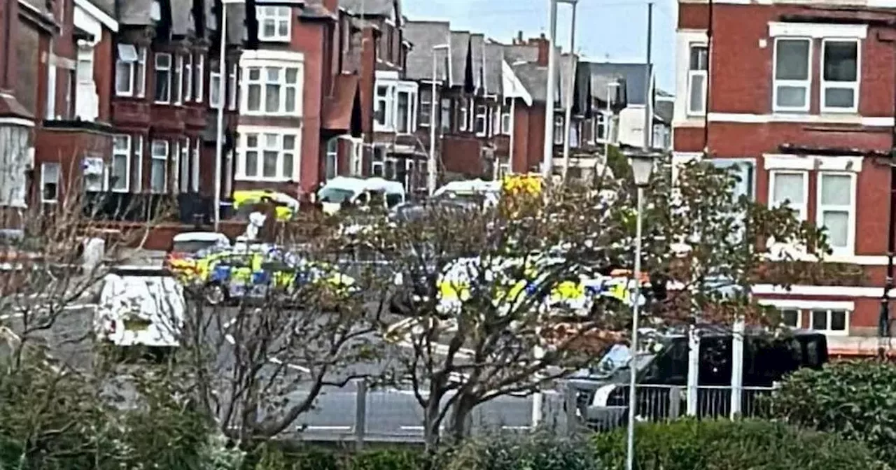 Boy cyclist hit by car as police seal off street and emergency services descend