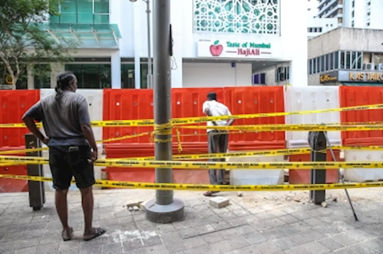 DBKL: Essential repairs and inspections on Jalan Masjid India in full swing, expected to conclude soon