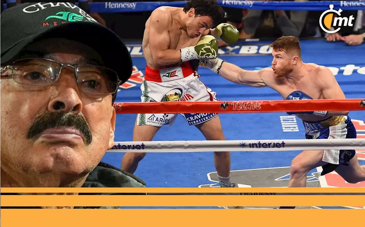 Chávez Jr. recibió sospechosa visita a minutos de pelear con Canelo Álvarez, reveló Beristáin