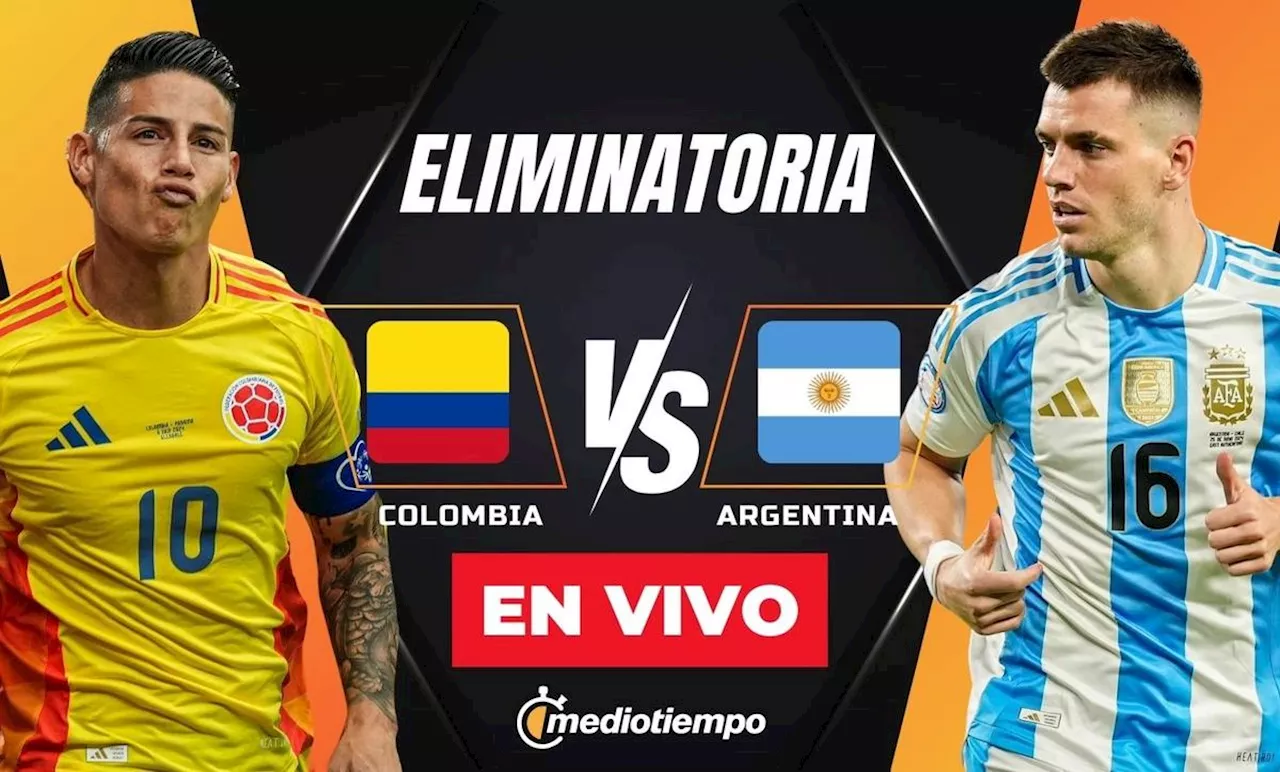 Colombia vs. Argentina: ¿A qué HORA son las Eliminatorias Conmebol Mundial 2026?