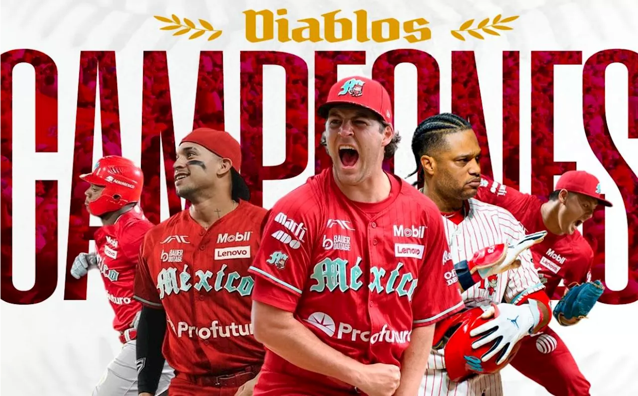 Diablos Rojos del México se impone a Sultanes para ganar la Serie del Rey 2024