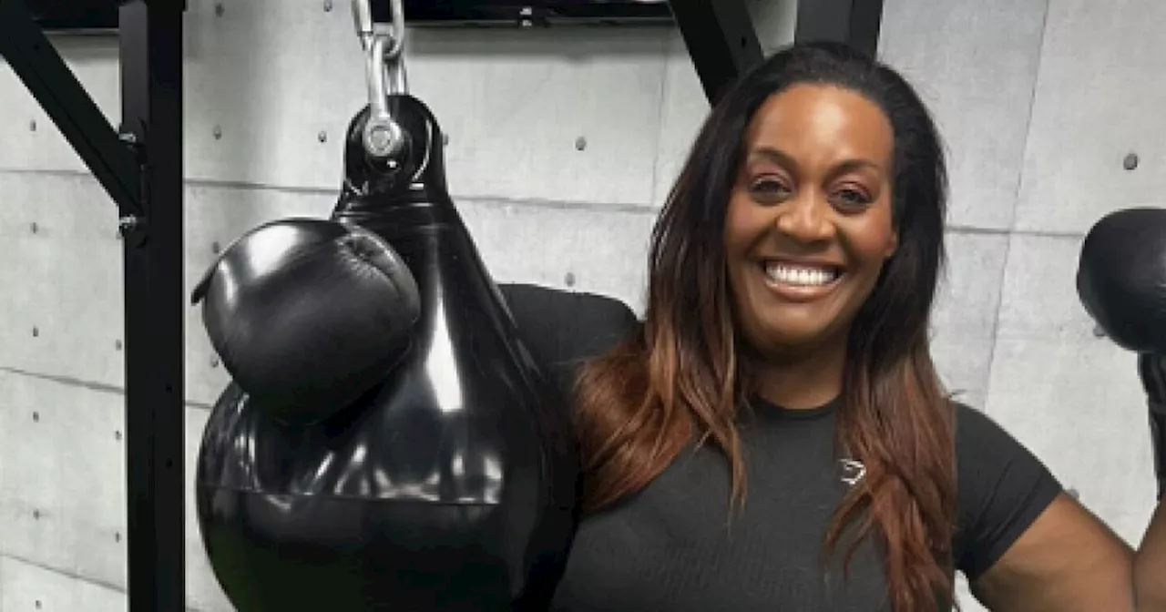 Alison Hammond seen doing exercise routine after admitting 11 stone weight loss