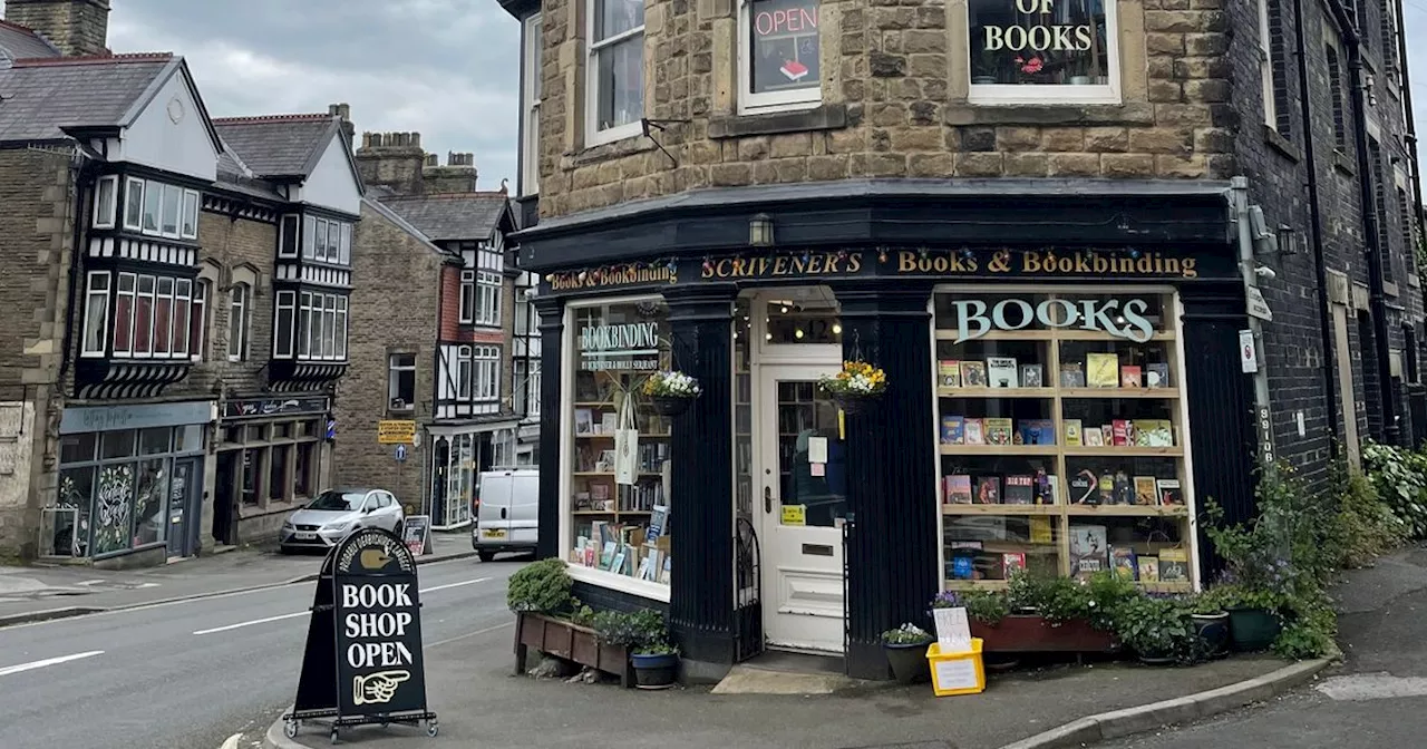 I went to the Peak District book shop that’s like somewhere out of Harry Potter