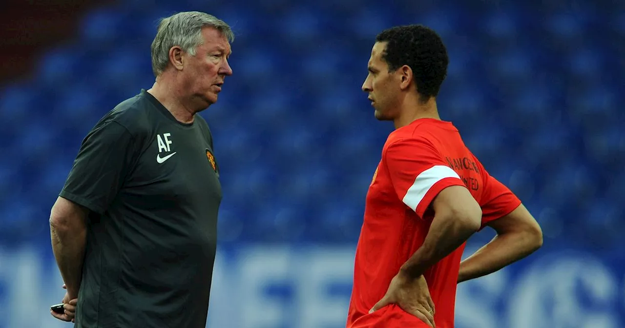 Rio Ferdinand snubs Sir Alex Ferguson as he names best coach in training