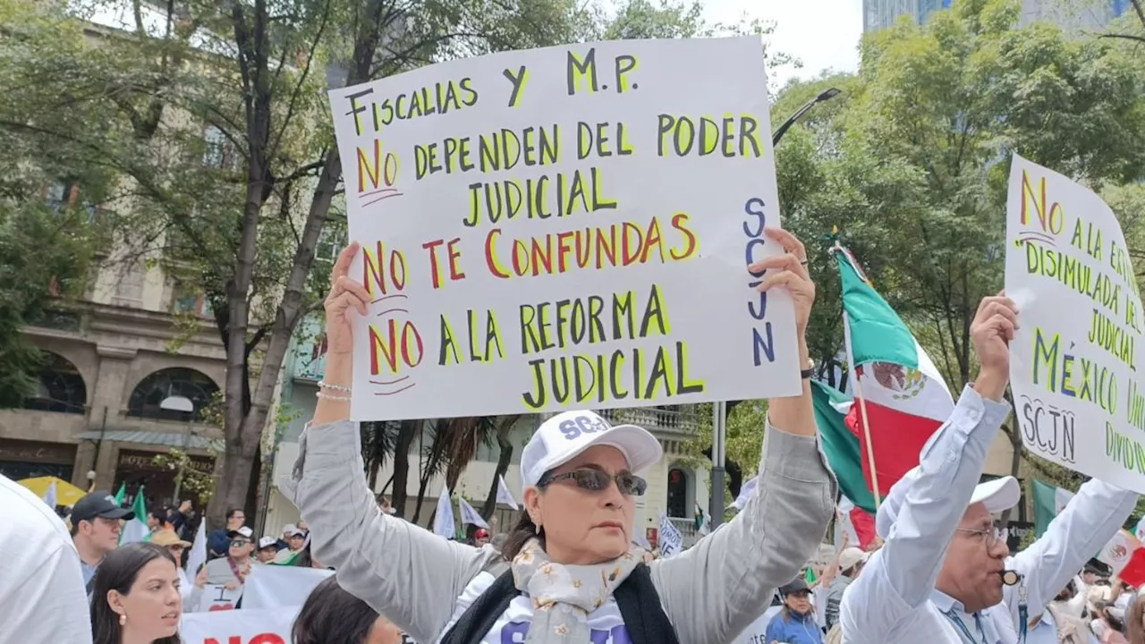 VIDEOS Manifestantes irrumpen en el Senado y frenan discusión de la Reforma Judicial