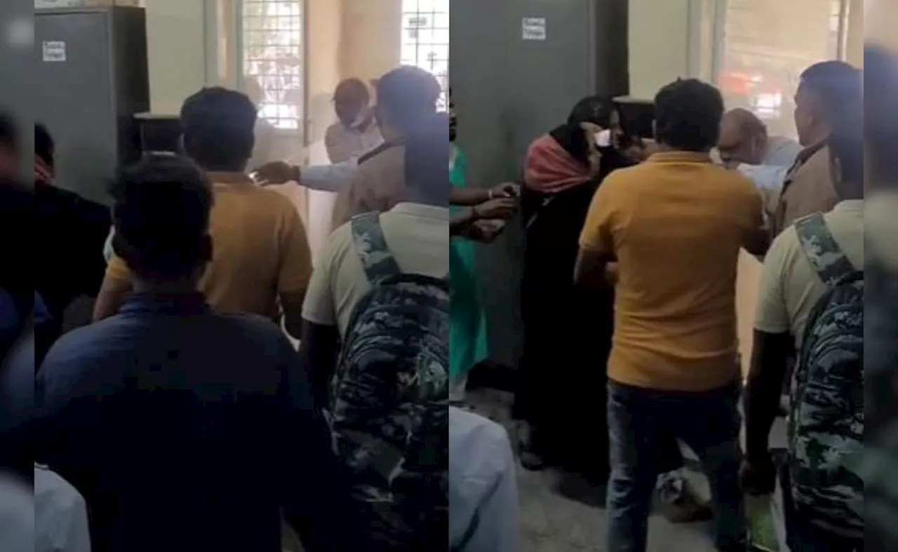 Video : पति-पत्नी के झगड़े में डॉक्टर को बोलना पड़ा भारी, गुस्साई महिला ने कर दी पिटाई