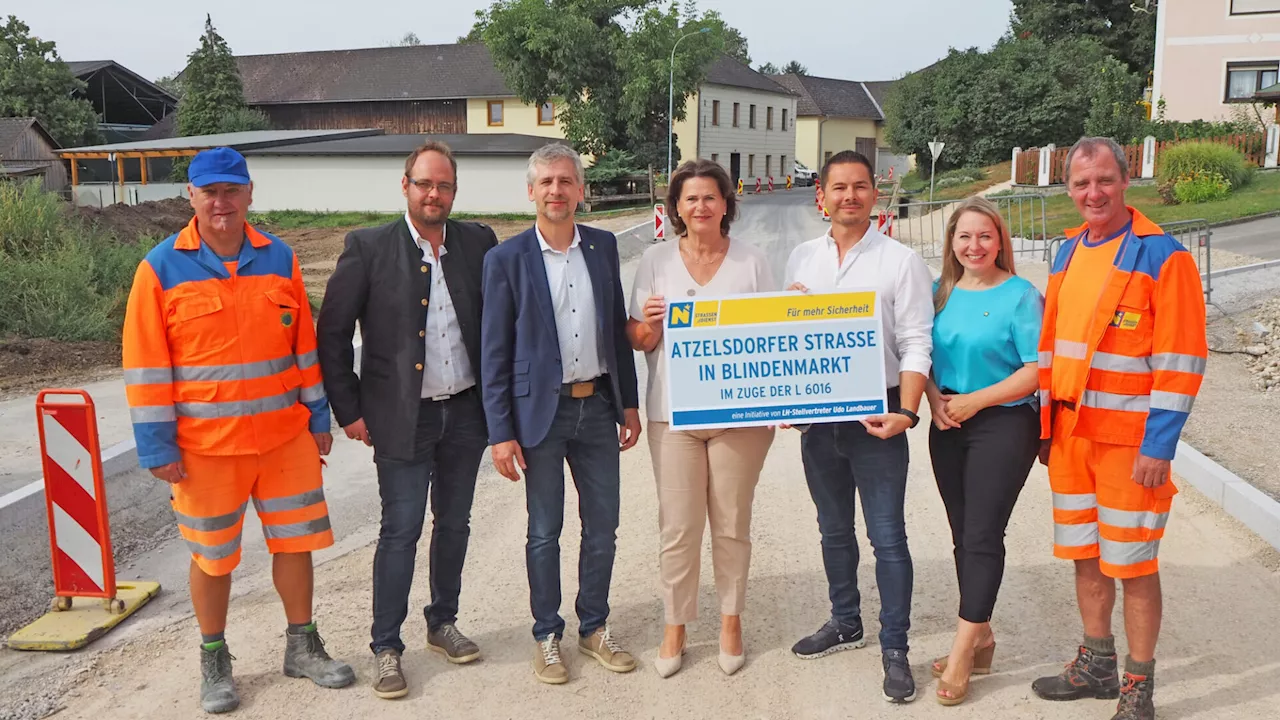 Sanierung der Atzelsdorfer Straße in Blindenmarkt