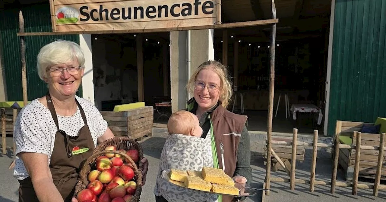 Apfelkuchen und Co.: Beliebtes Scheunencafé im Kreis Gütersloh eröffnet bald wieder