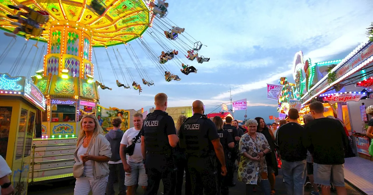 Weniger Besucher, mehr Polizei: Gemischte Bilanz zum Blasheimer Markt in Lübbecke