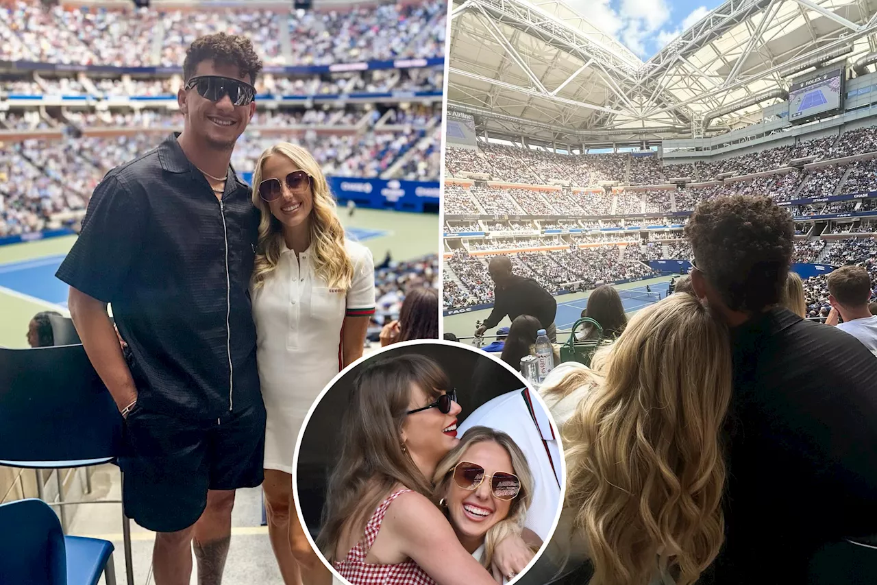 Brittany Mahomes shares US Open photos with Patrick — taken by Taylor Swift