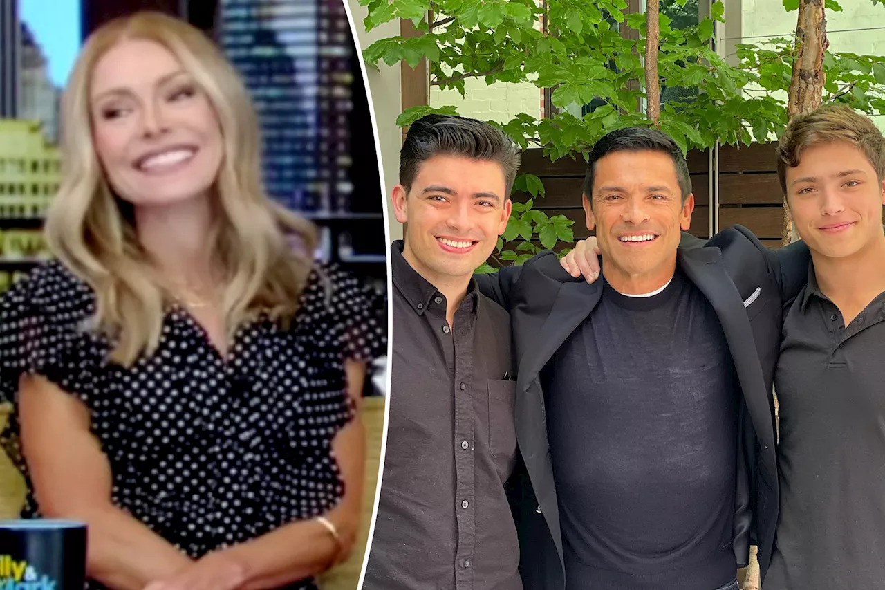 Kelly Ripa scolds Mark Consuelos for taking son on 'playdate' to Hooters: They came home 'reeking of cigarette smoke'