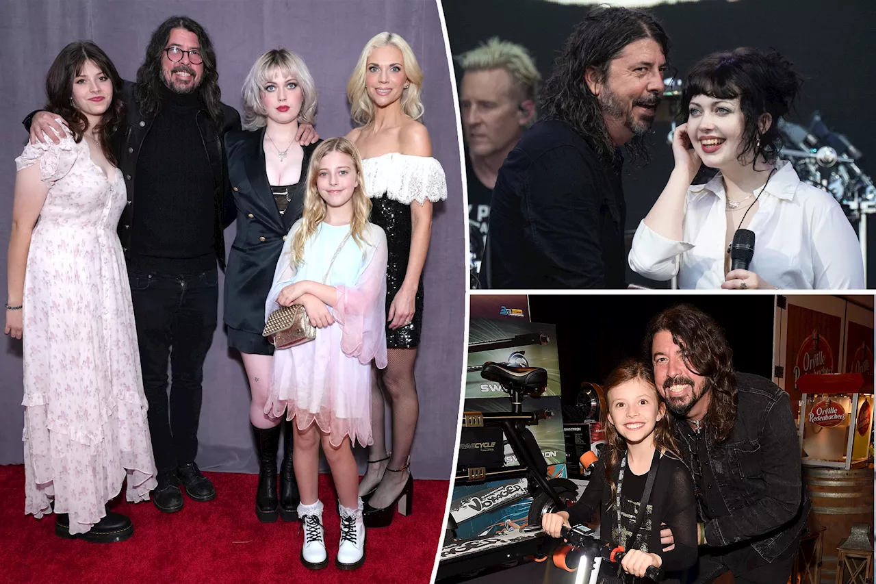 Who are Dave Grohl's kids? Meet his children with wife Jordyn Blum and secret mistress