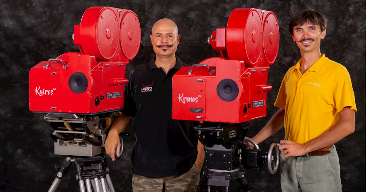 These 65mm Motion Picture Film Cameras Can Shoot 720 Frames Per Second