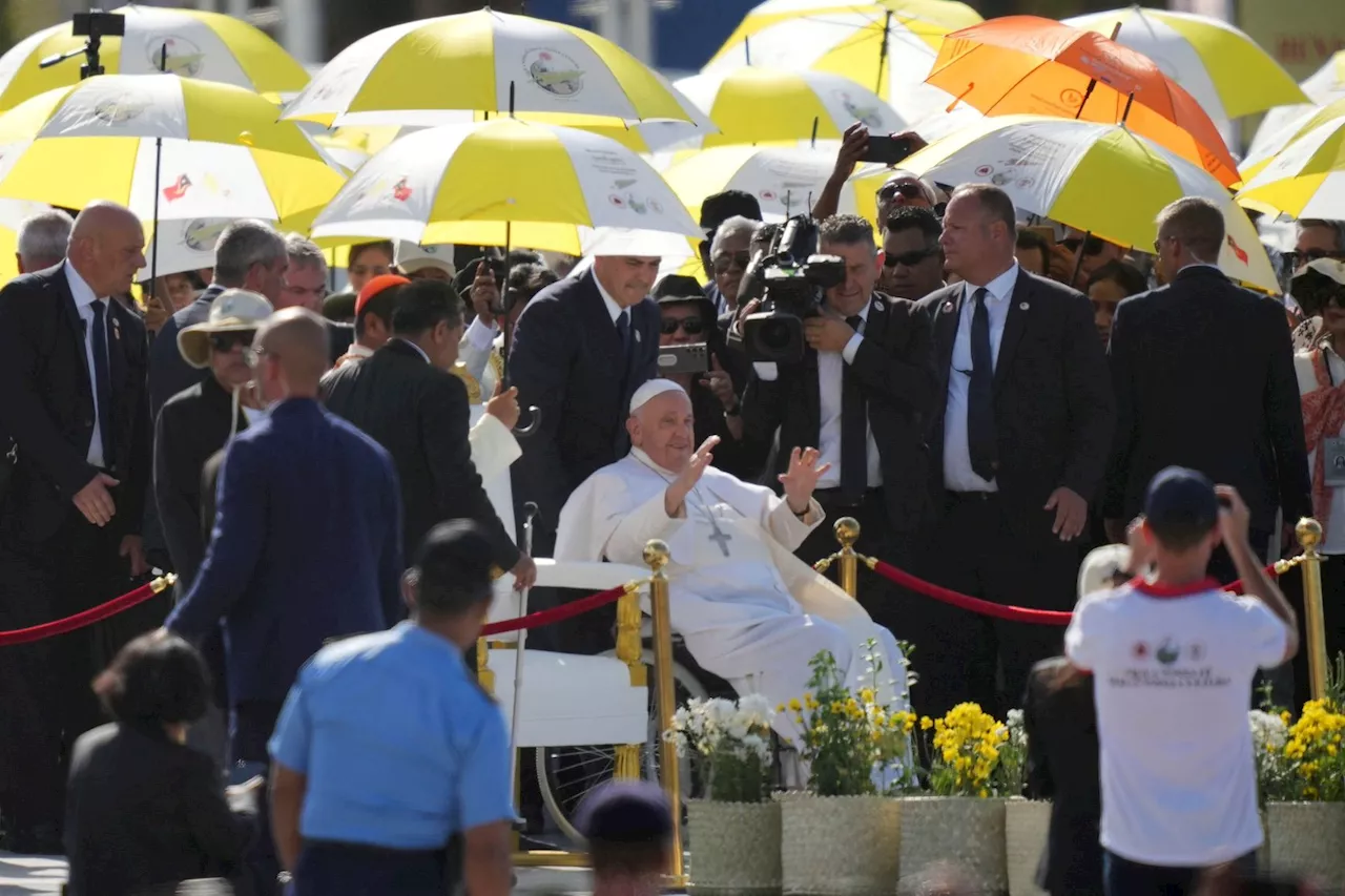 East Timor turns out in force for Mass with Pope Francis