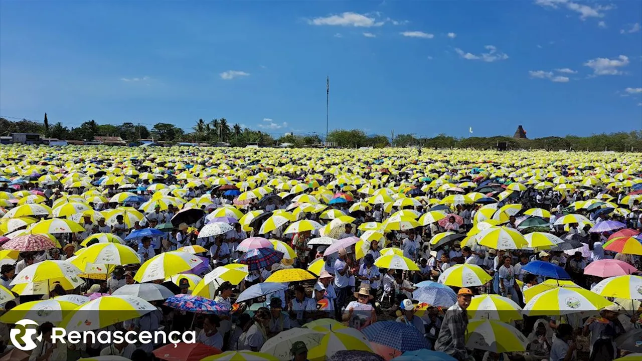 Timor-Leste. Cerca de 700 mil pessoas participaram na missa na Esplanada de Taci Tolu