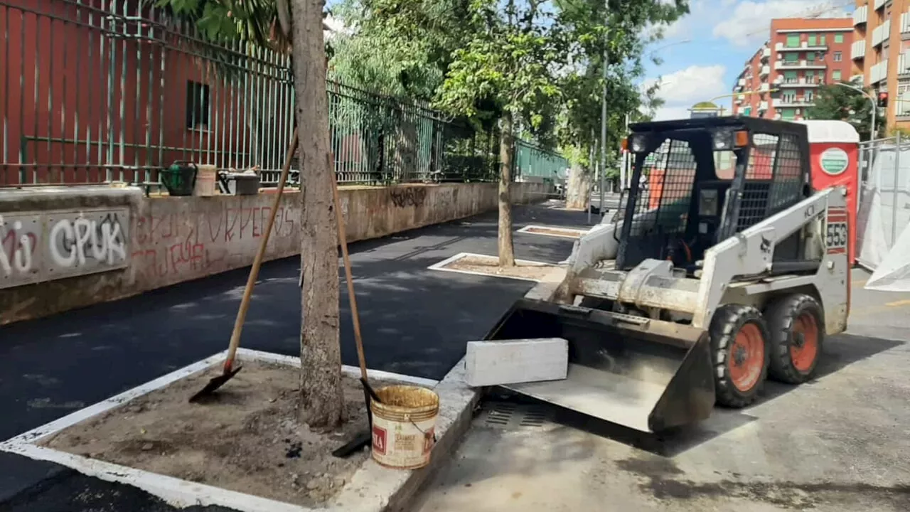 Da via Benedetto Croce a via Pullino: lavori in corso nelle strade del municipio VIII