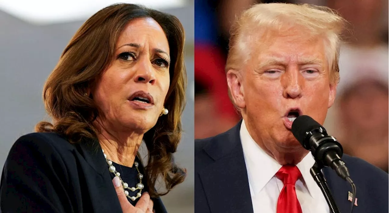 Donald Trump e Kamala Harris defrontam-se hoje em debate histórico