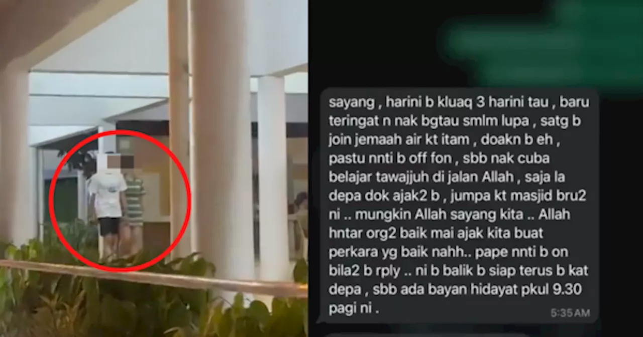 Konon Nak Keluar Pergi 'Tabligh', Suami Kantoi Curang Dengan Perempuan Lain