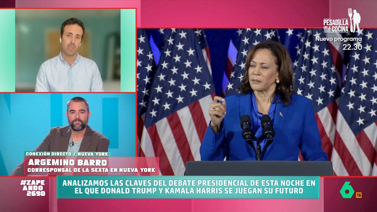 Argemino Barro cuenta cómo se está preparando Kamala Harris para el debate presidencial con Donald Trump