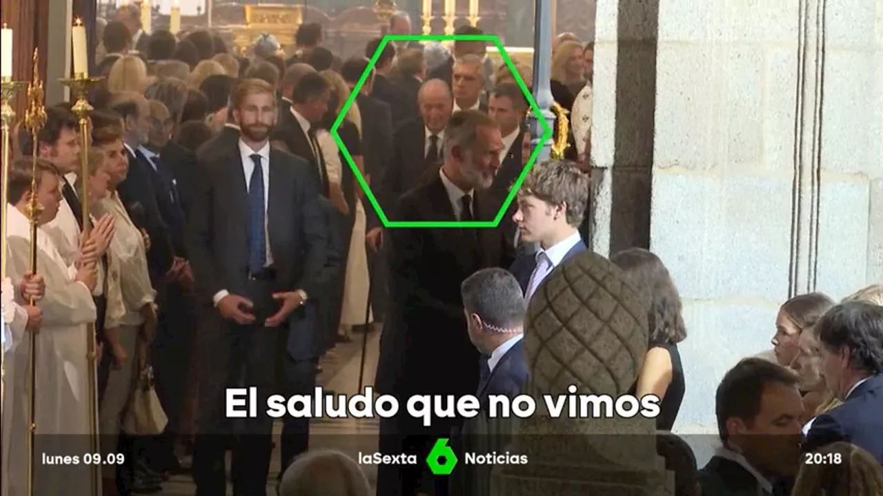 El nuevo reencuentro de Felipe VI con el rey emérito