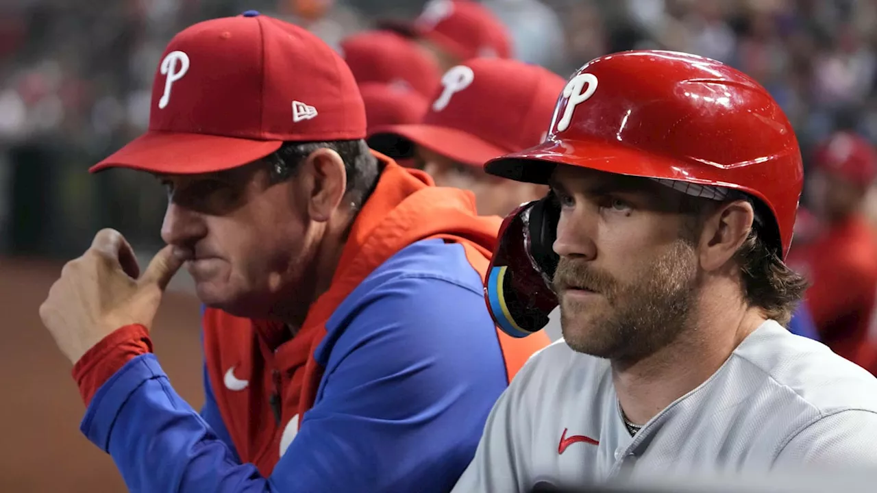 Bryce Harper Apologized to Phillies Manager Rob Thomson for Lack of Hustle