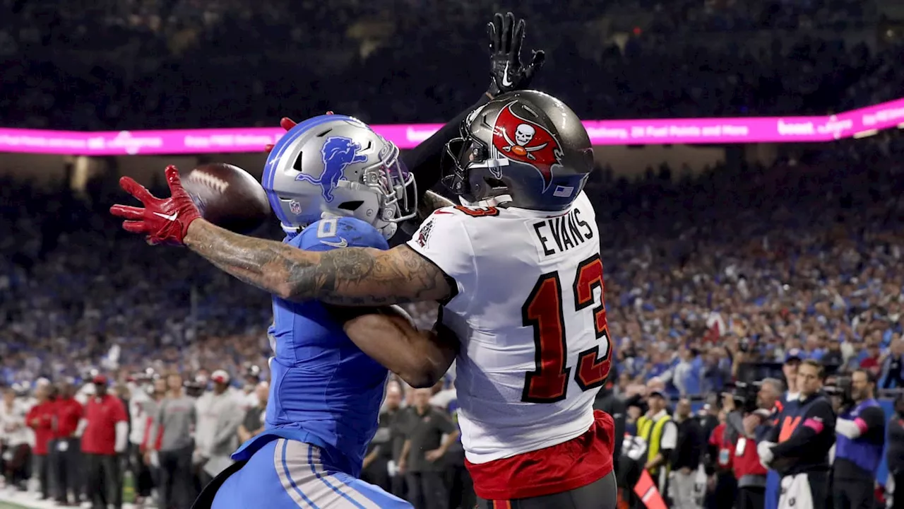 Detroit Lions are 7-point favorites against Tampa Bay Buccaneers