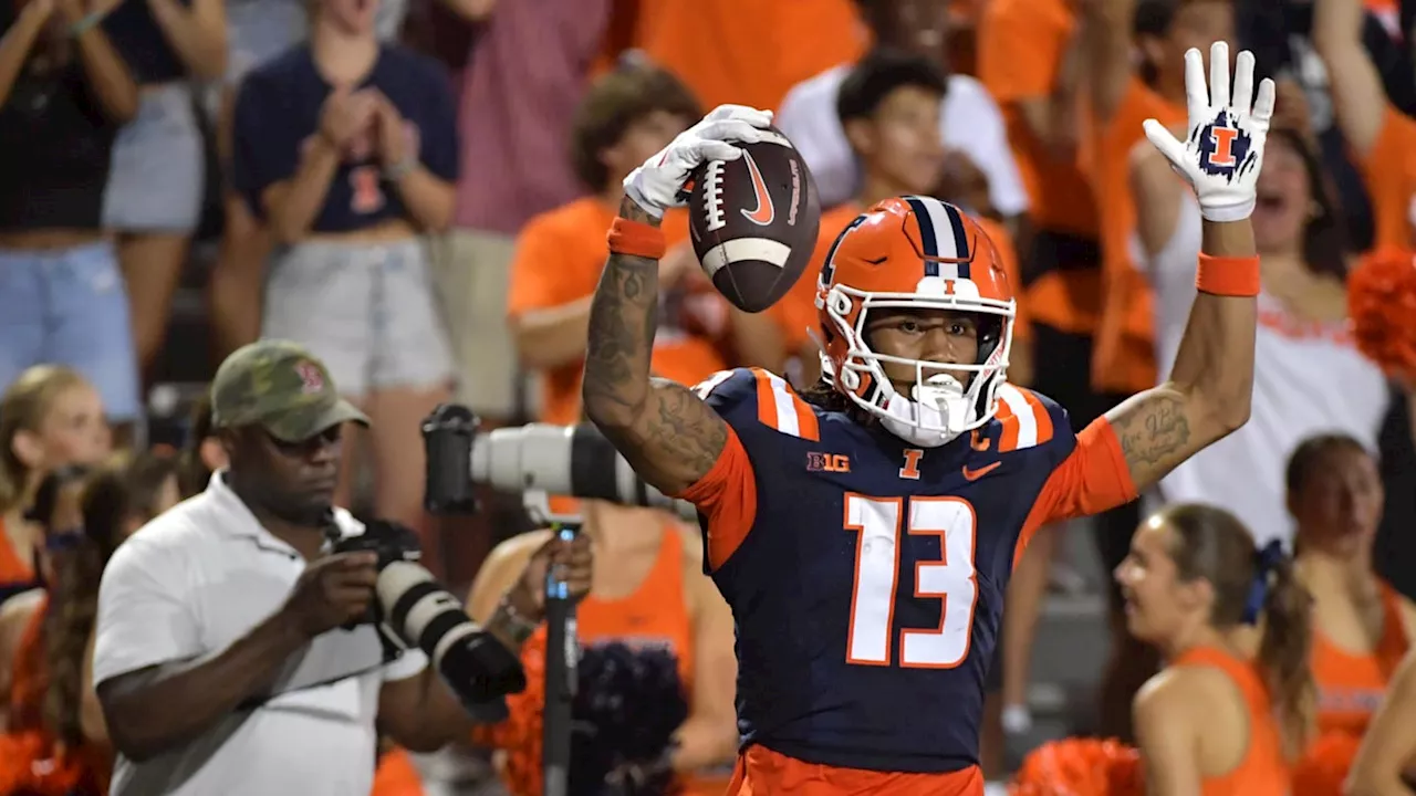 Illini WR Pat Bryant Has Been Big-Play Threat Thus Far This Season