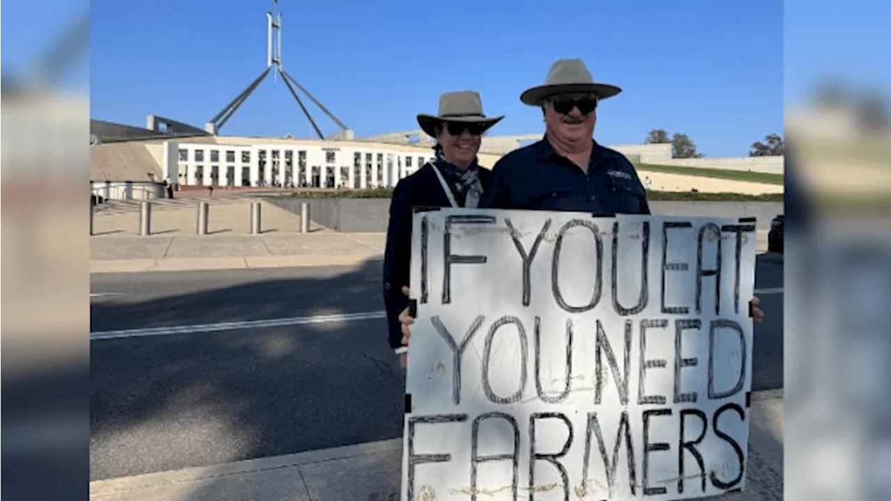 Farmers rally at Parliament House against Labor’s ‘anti-agriculture’ agenda