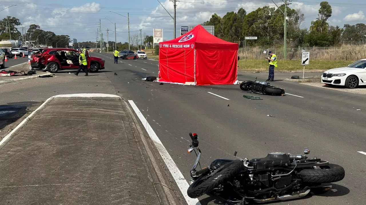 Senior Bandidos bikie killed in multi-vehicle smash