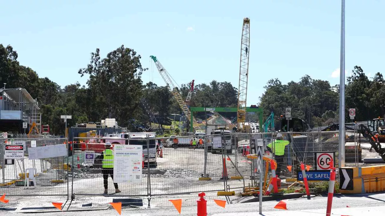 Worker impaled in the neck on Queensland construction site