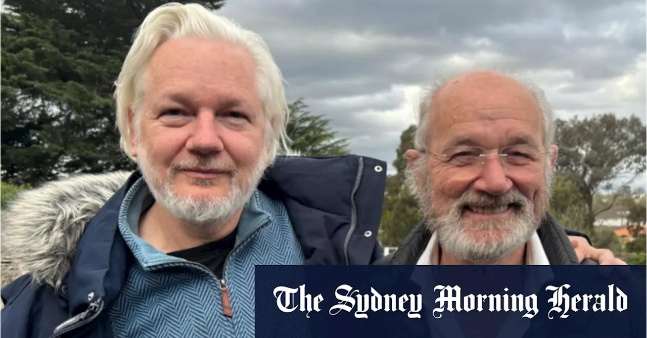 Family photo shows Julian Assange lying low in Melbourne