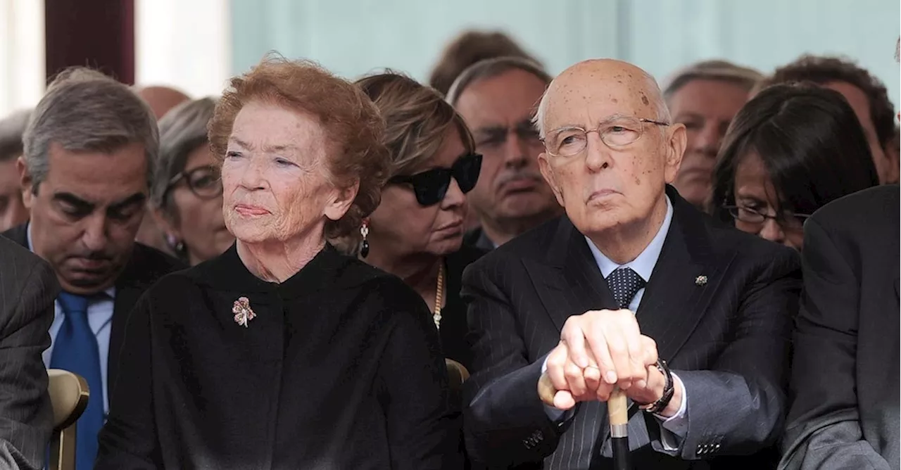 È morta Clio Napolitano, la moglie dell’ex presidente della Repubblica Giorgio