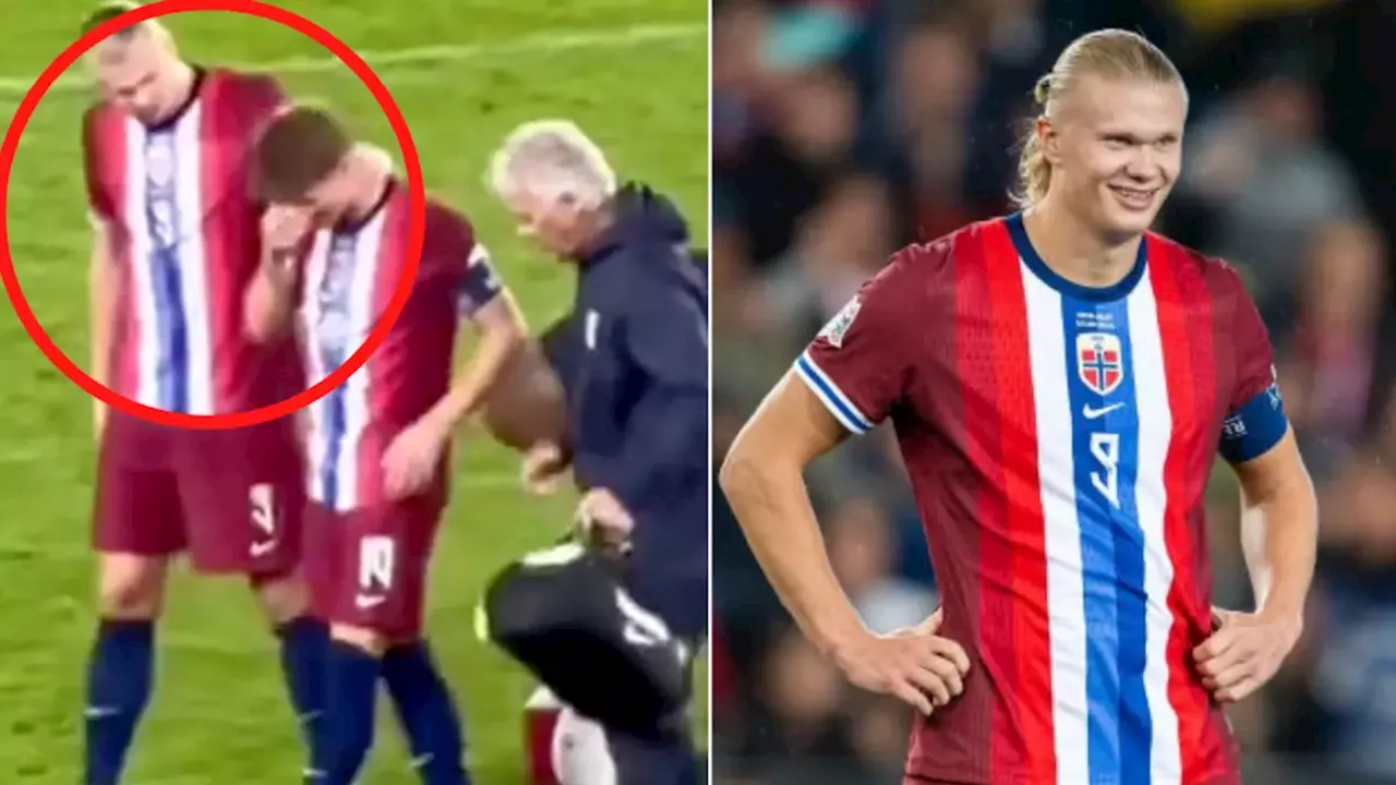 Erling Haaland's reaction to Martin Odegaard's injury speaks volumes before Man City vs Arsenal