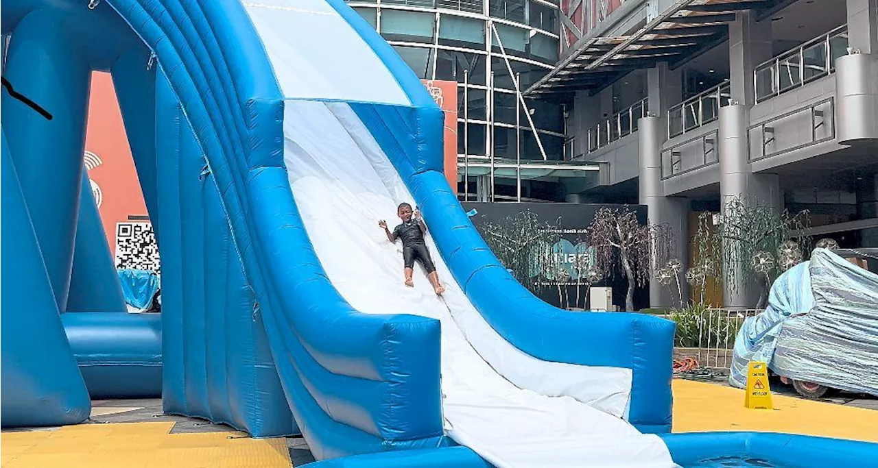 A splashing good time at Slide The Curve