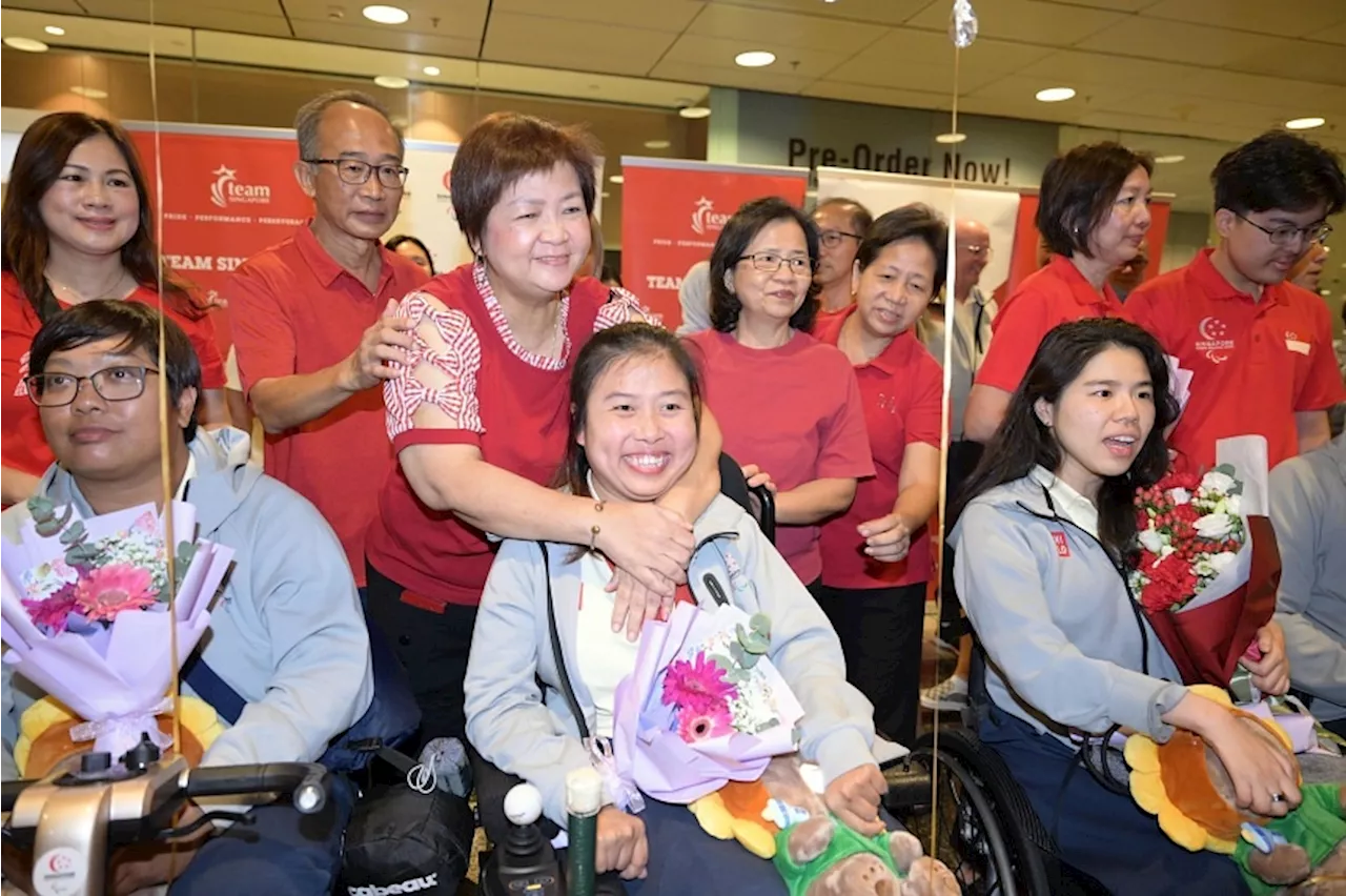 Warm welcome for Singapore’s Paris Paralympics team; open-top bus parade on Sept 14